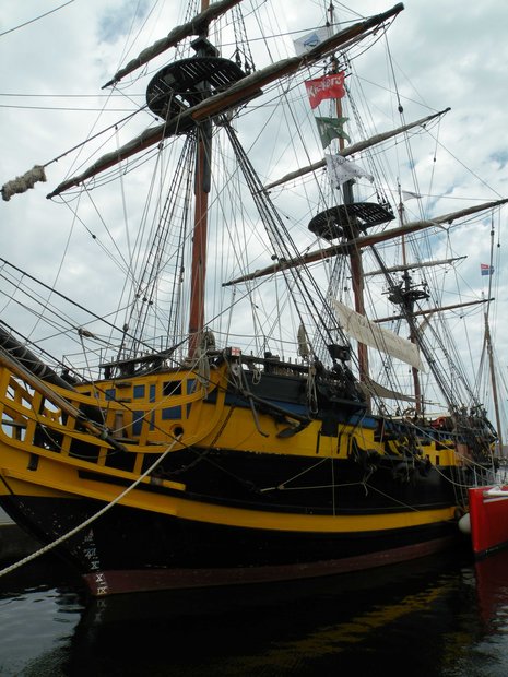  voilier ancien, l'Etoile du Roy